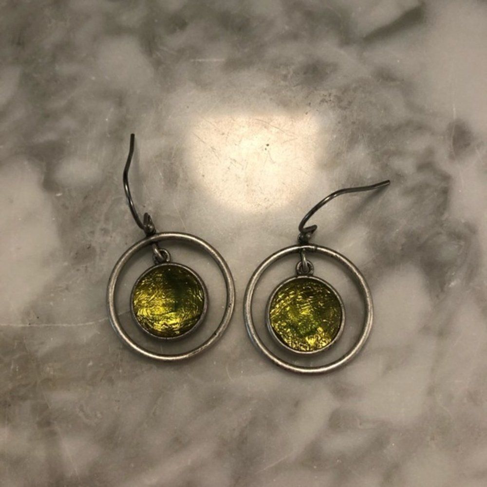 Lia Sophia Circle Earrings
